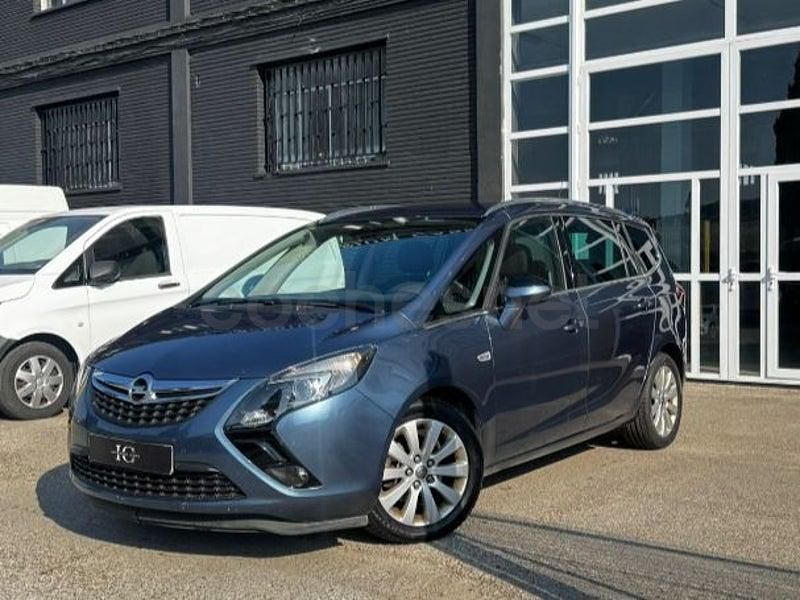 Usado Opel Zafira Tourer Excellence 130 CV (95 kW) 2013 Azul Monovolumen