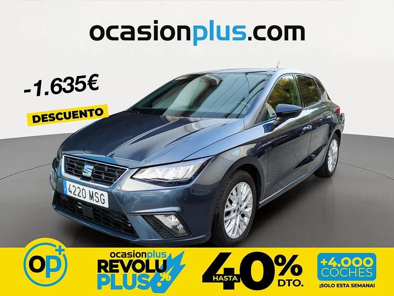 Usado Seat Ibiza FR 115 CV (84 kW) 2024 Azul Utilitario