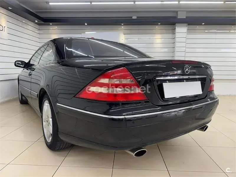 Usado Mercedes CL500 306 CV (225 kW) 2001 Negro Coupe