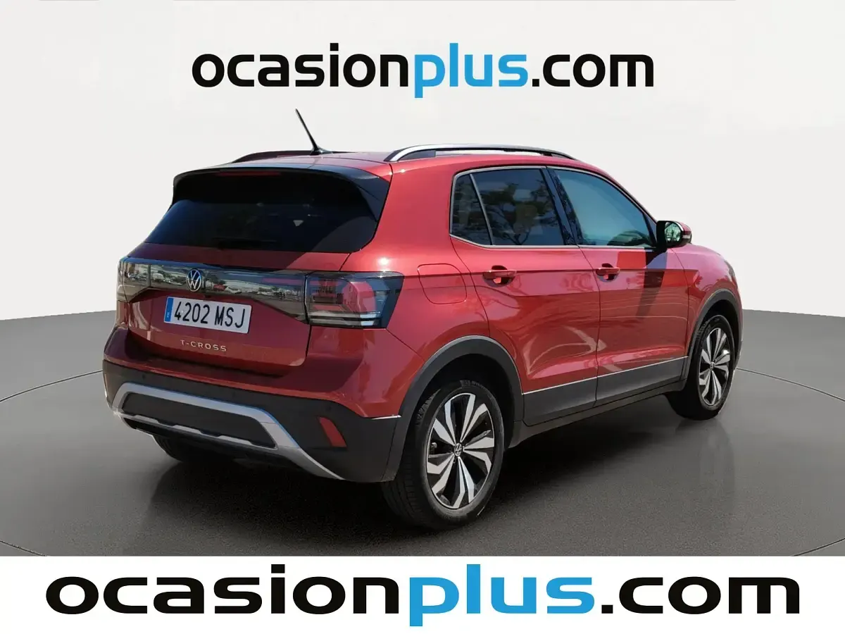 Usado VW T-Cross 116 CV (85 kW) 2024 Rojo SUV