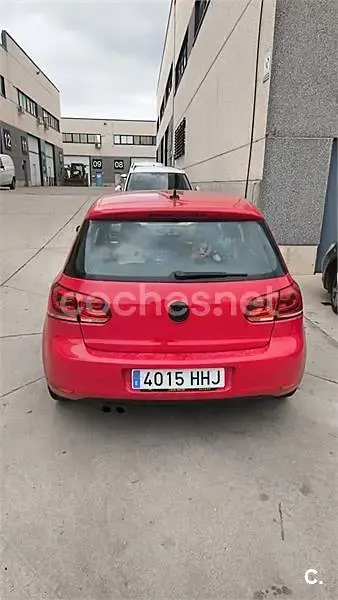 Usado VW Golf VI Sport 160 CV (117 kW) 2011 Rojo Utilitario
