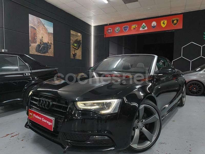 Usado Audi A5 Cabriolet S-Line 211 CV (155 kW) 2012 Negro Descapotable