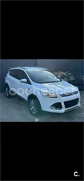 Usado Ford Kuga Titanium 140 CV (102 kW) 2013 Blanco SUV