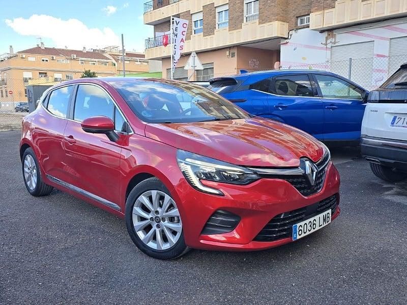 Usado Renault Clio V LIMITED 90 CV (66 kW) 2020 Granate Berlina