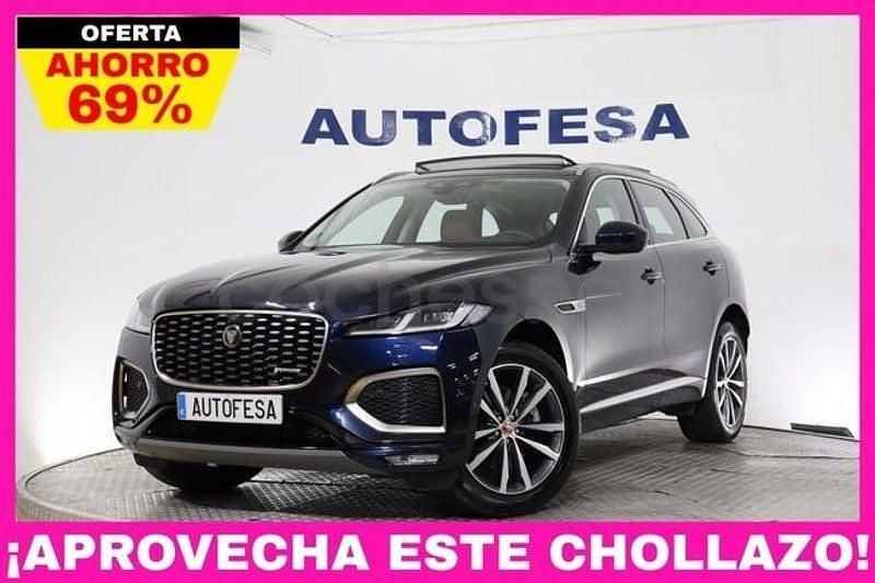Usado Jaguar F-Pace R-Dynamic 204 CV (150 kW) 2021 Azul SUV