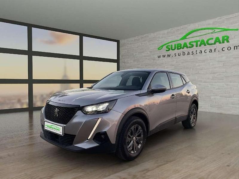 Gris Usado 2021 Peugeot 2008 Active SUV | 9959 € (Super precio) - Imagen 1/4