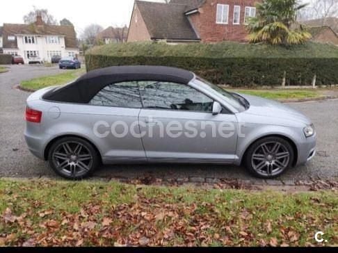 Usado Audi A3 Cabriolet Ambition 140 CV (102 kW) 2010 Gris / plata Descapotable