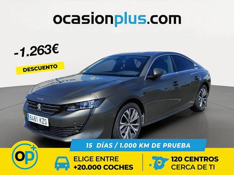 Usado Peugeot 508 Allure 130 CV (95 kW) 2019 Gris Berlina