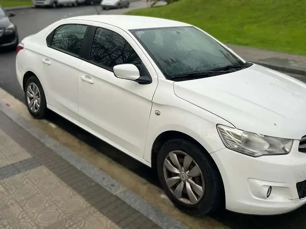 Brugt Citroën C-Elysee I Seduction 116 HK (85 kW) 2013 Hvid Sedan
