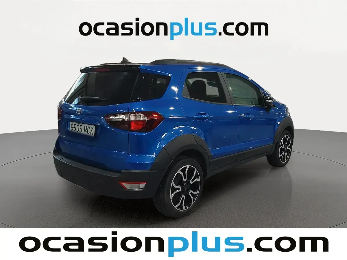 Usado Ford Ecosport Active 125 CV (91 kW) 2022 Azul SUV