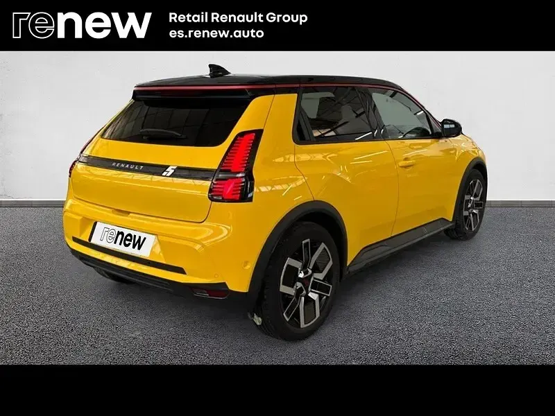 Usado Renault R5 Techno 110 kW (150 CV) 2025 Amarillo Utilitario