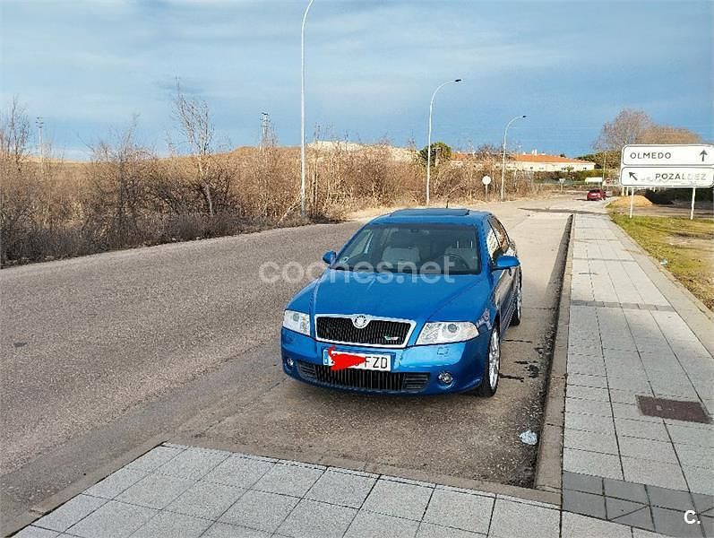 Usado Skoda Octavia RS 170 CV (125 kW) 2008 Azul Berlina