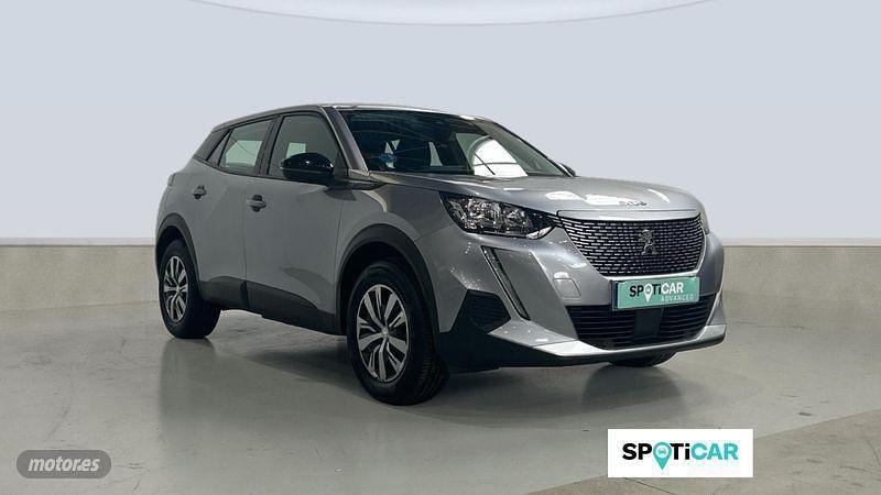 Usado Peugeot e-2008 Active 100 kW (136 CV) 2022 Gris SUV