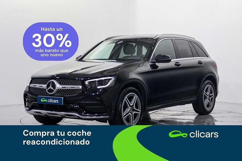 Usado Mercedes GLC300 245 CV (180 kW) 2020 Negro SUV
