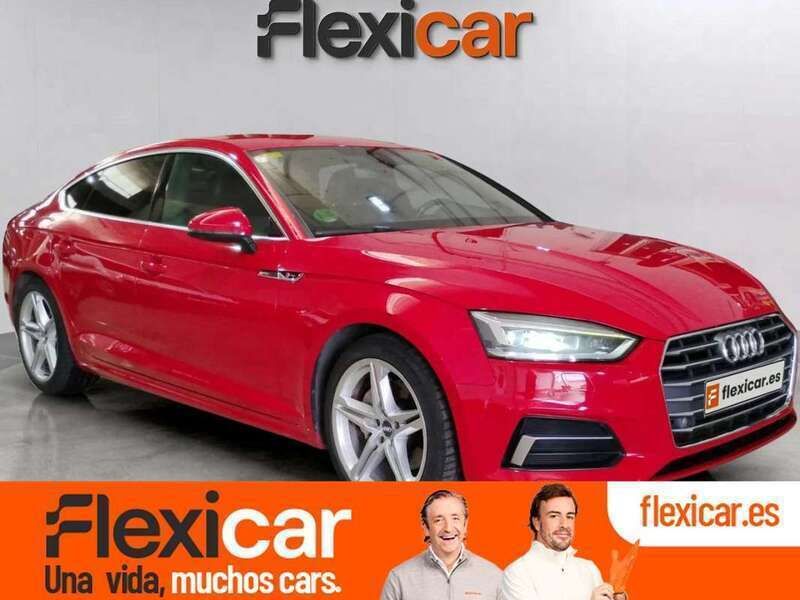 Rojo Usado 2018 Audi A5 Sportback Berlina | 21.990 € (Super precio) - Imagen 1/4