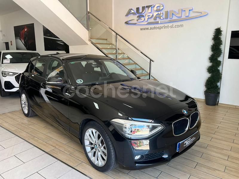Negro Usado 2014 BMW 116 Sport Line Utilitario | 10.490 € (Precio justo) - Imagen 1/4