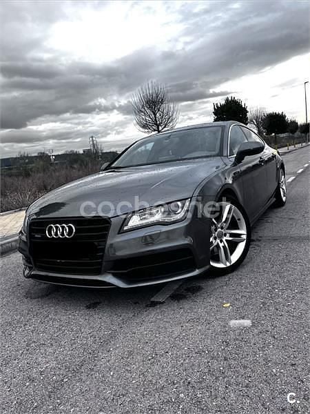 Usado Audi A7 Sportback S-Line 245 CV (180 kW) 2012 Gris / plata Utilitario