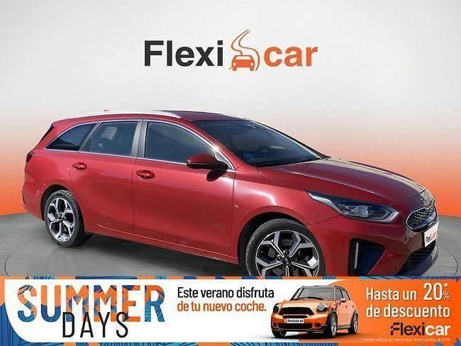 Rojo Usado 2021 Kia Ceed GT-Line Familiar | 14.690 € (Super precio) - Imagen 1/4