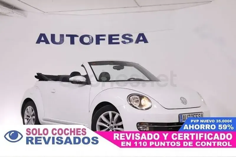 Usado VW Beetle Design 110 CV (80 kW) 2015 Blanco Utilitario