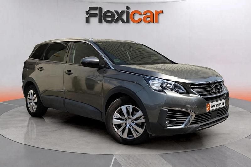 Gris Usado 2018 Peugeot 5008 Active+ Monovolumen | 14.590 € (Super precio) - Imagen 1/4