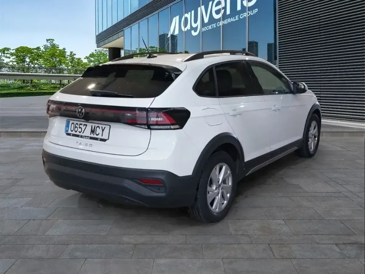 Usado VW Taigo Life 95 CV (69 kW) 2022 Blanco SUV