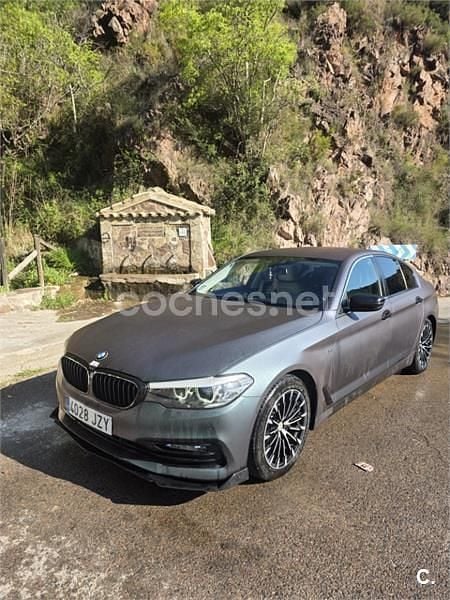 Usado BMW 520 190 CV (139 kW) 2017 Azul Berlina