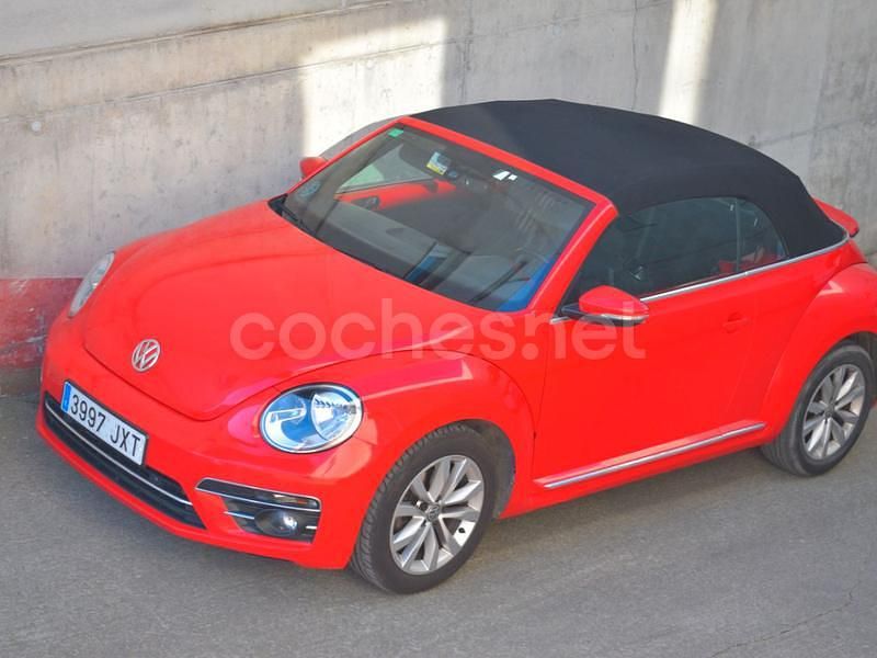 Rojo Usado 2017 VW Beetle Descapotable | 14.900 € (Buen precio) - Imagen 1/4