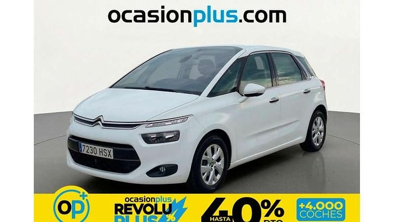 Usado Citroën C4 Picasso Intensive 116 CV (85 kW) 2013 Blanco Monovolumen