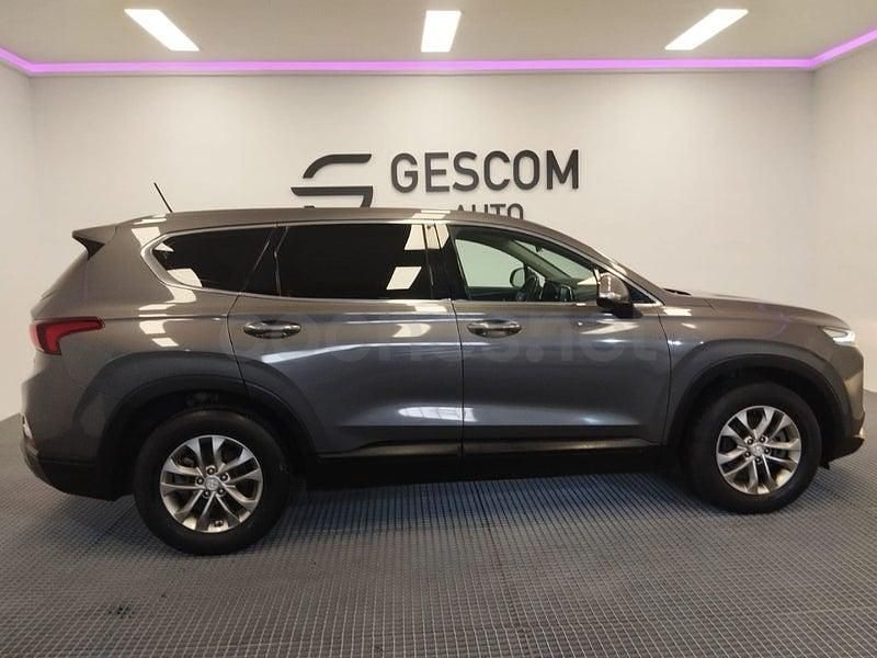 Usado Hyundai Santa Fe 150 CV (110 kW) 2019 Gris / plata SUV