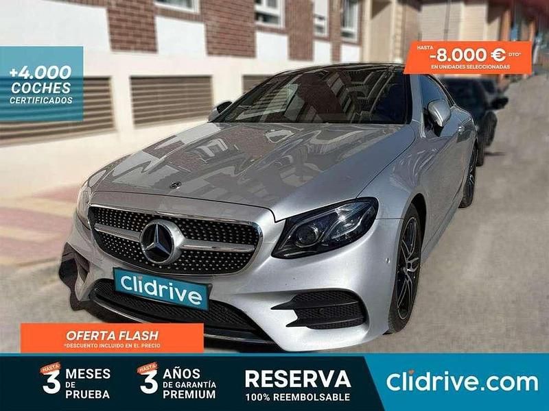 Usado Mercedes E220 194 CV (142 kW) 2018 Gris Coupe