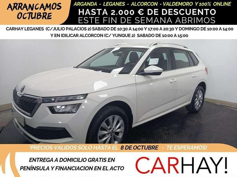 Blanco Usado 2021 Skoda Kamiq Ambition SUV | 15.190 € (Precio justo) - Imagen 1/4