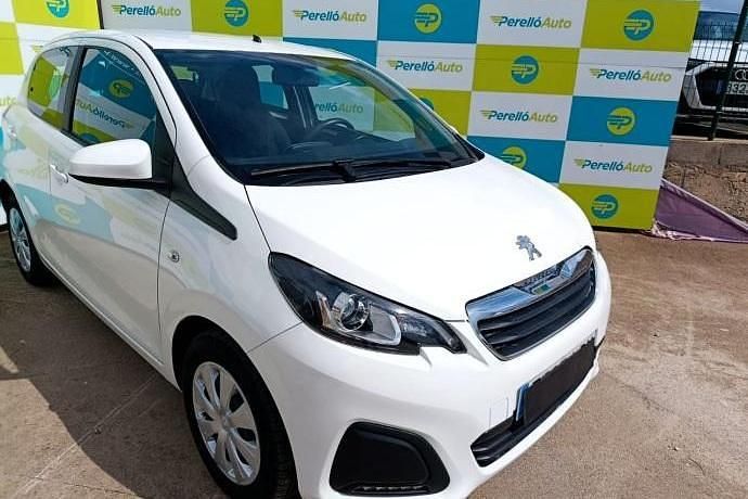 Blanco Usado 2021 Peugeot 108 Active Utilitario | 11.200 € (Precio justo) - Imagen 1/4