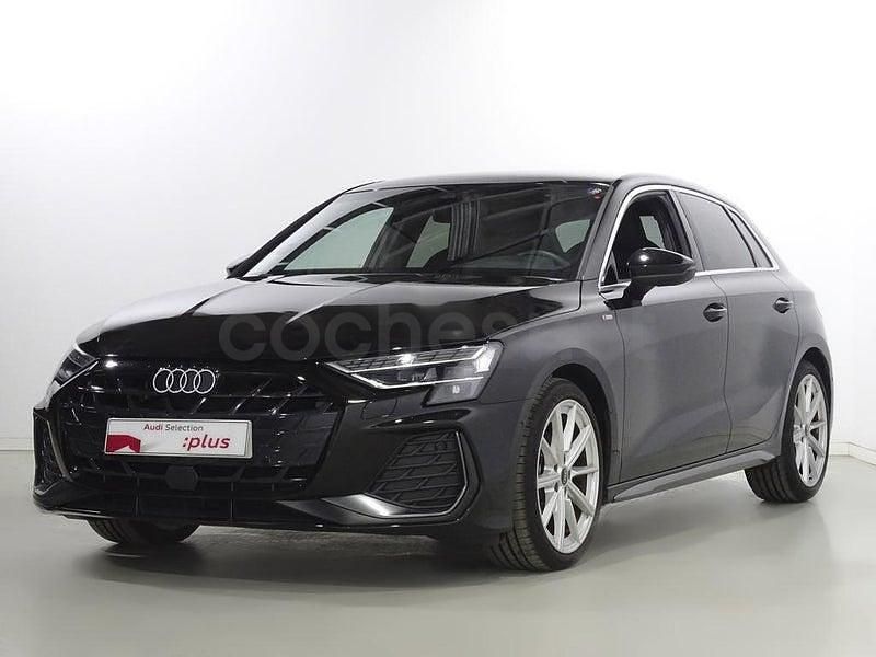 Usado Audi A3 S-Line 150 CV (110 kW) 2025 Negro Berlina