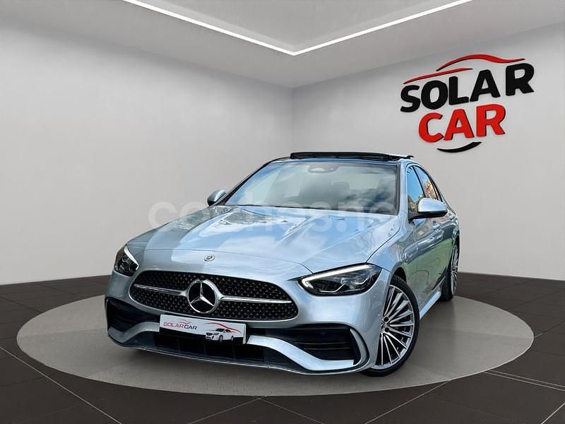 Gris / plata Usado 2021 Mercedes C220 Berlina | 33.200 € (Precio justo) - Imagen 1/4