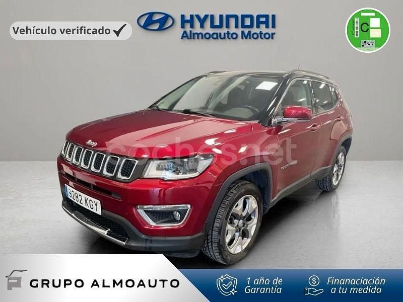 Rojo Usado 2018 Jeep Compass Limited SUV | 19.500 € (Precio justo) - Imagen 1/4