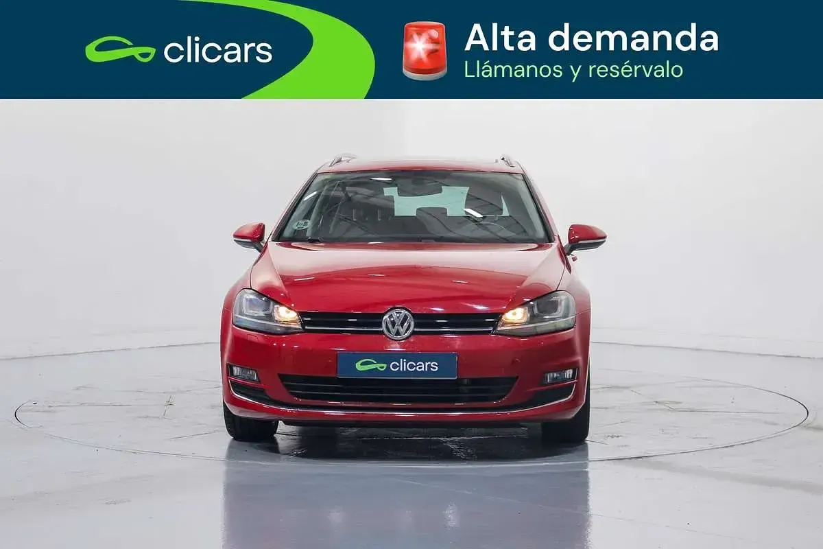 Usado VW Golf VII Sport 150 CV (110 kW) 2015 Rojo Familiar