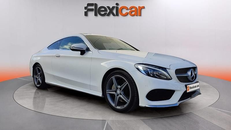 Blanco Usado 2016 Mercedes C220 Coupe | 24.090 € (Precio justo) - Imagen 1/4