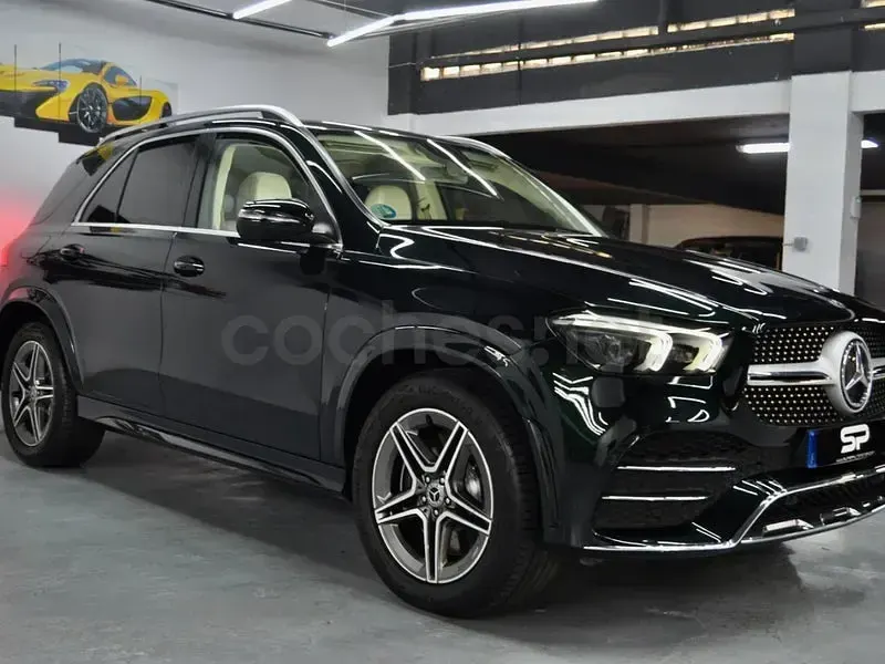 Usado Mercedes GLE450 AMG 367 CV (269 kW) 2021 Verde SUV