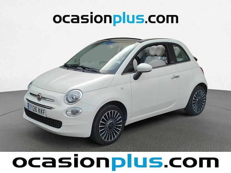Blanco Usado 2018 Fiat 500C Lounge Descapotable | 9991 € (Precio justo) - Imagen 1/4