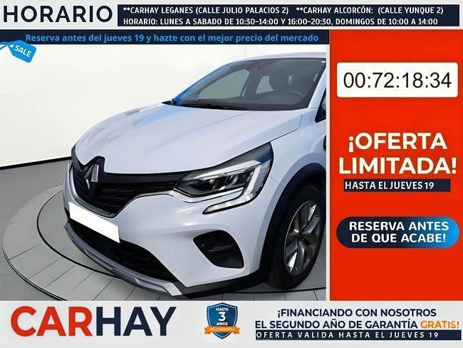 Usado Renault Captur Intens 101 CV (74 kW) 2021 Blanco SUV