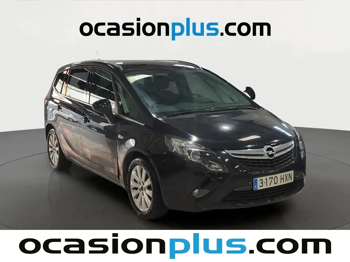 Usado Opel Zafira Eco 131 CV (96 kW) 2014 Negro Monovolumen
