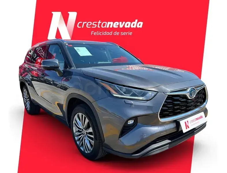 Usado Toyota Highlander Advance 246 CV (180 kW) 2021 Gris / plata SUV