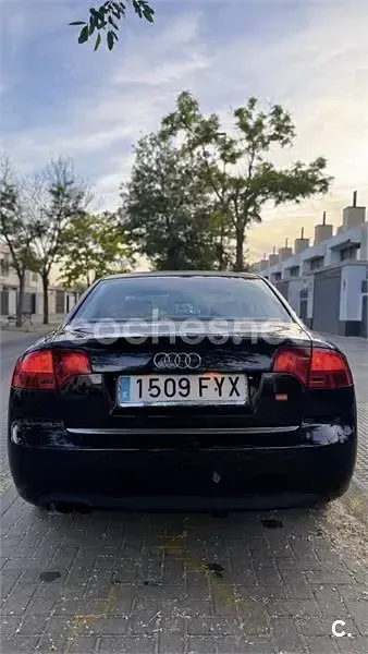 Usado Audi A4 140 CV (102 kW) 2007 Negro Berlina