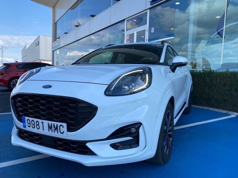 Blanco Usado 2023 Ford Puma ST-Line SUV | 22.490 € (Precio justo) - Imagen 1/4