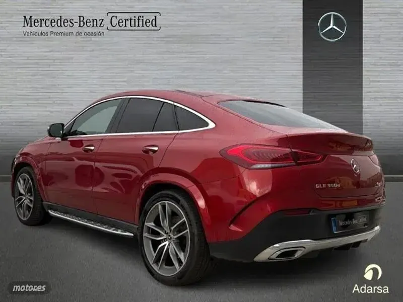 Usado Mercedes GLE350 AMG line 272 CV (200 kW) 2021 Rojo SUV