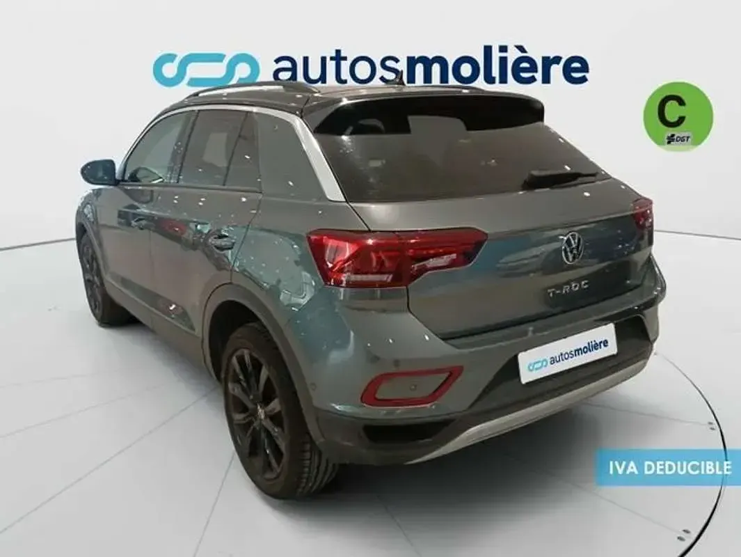 Usado VW T-Roc 110 CV (80 kW) 2023 Gris SUV