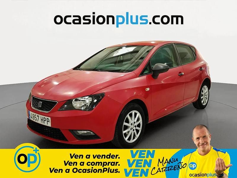 Usado Seat Ibiza Reference 70 CV (51 kW) 2013 Rojo Utilitario