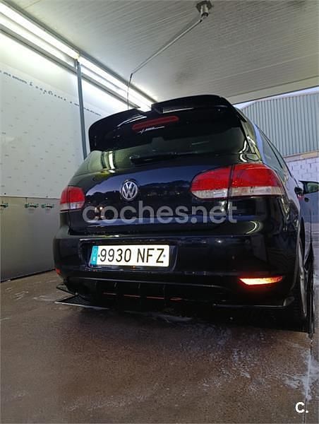 Usado VW Golf VI Sport 105 CV (77 kW) 2011 Negro Utilitario