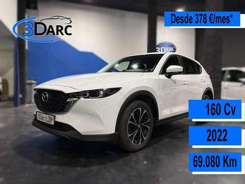 Blanco Usado 2022 Mazda CX-5 SUV | 23.418 € (Buen precio) - Imagen 1/4