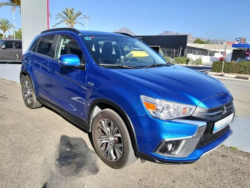 Usado Mitsubishi ASX Motion 117 CV (86 kW) 2019 Azul SUV